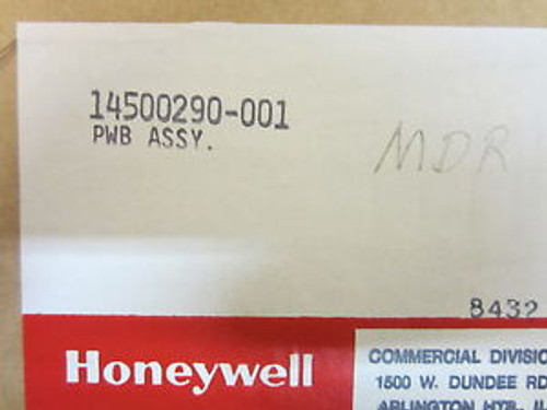 HONEYWELL PW BOARD ASSEMBLY 14500290-001 , MDR FUNCTION CARD