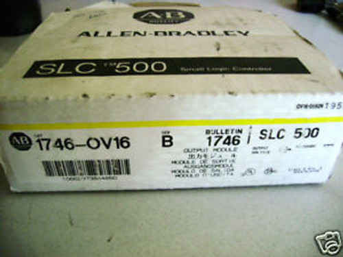 NEW ALLEN BRADLEY 1746-OV16 OUTPUT MODULE SERIES B