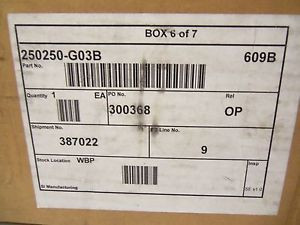 GENERAL ELECTRIC 250250-G03B NEW IN BOX
