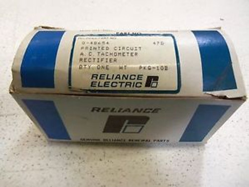 RELIANCE ELECTRIC 0-48654 PC BOARD AC TACH RECTIFIER NEW IN BOX