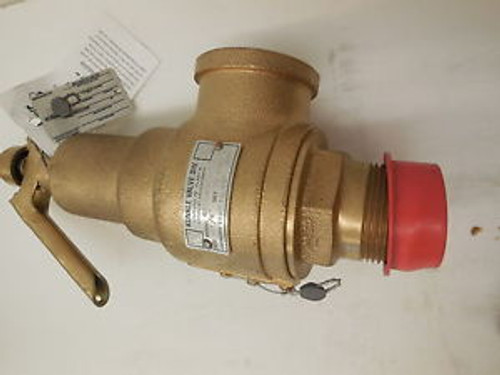 NEW KUNKLE 6010GFM01-LM RELIEF VALVE 1-1/4 6010GFM01LM