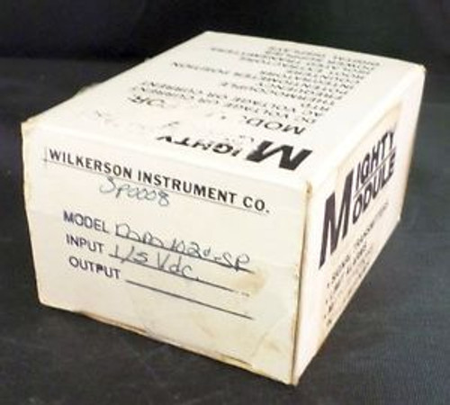 WILKERSON INSTR CO MM1020-SP ALARM RELAY H/H 0/10VDC INPUT 115VAC COIL NOS