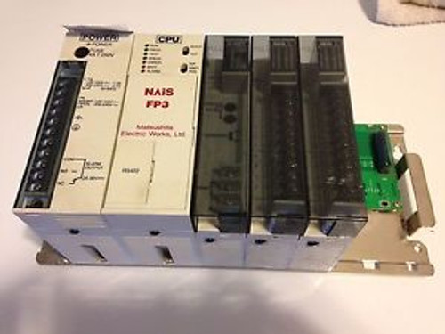 Matsushita NAIS FP3 Controller,CPU,Power Unit,C-NET,IN16x2, & More LOOK