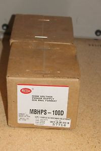 NEW FIREYE HIGH VOLTAGE POWER SUPPLY DIN RAIL FORMAT MBHPS-100D