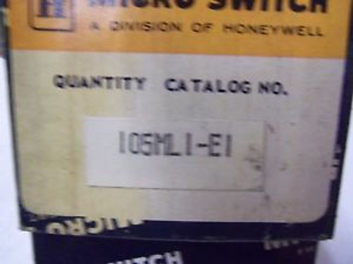 MICRO SWITCH 105ML1-E1 NEW IN BOX