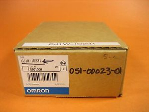 Omron  -  CJ1W-ID231  -  INPUT MODULE  New - Sealed Box