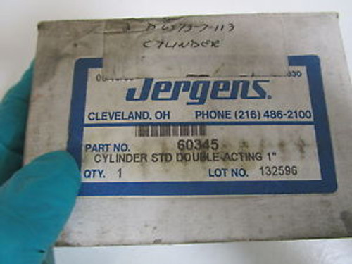 JERGENS 1 DOUBLE ACTING CYLINDER 60345 NEW IN BOX