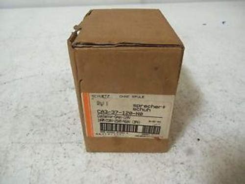 SPRECHER + SCHUH CA3-37-120-N0 CONTACTOR NEW IN BOX