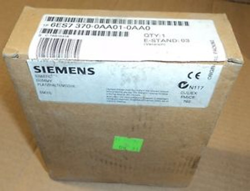 Siemens S7 6ES7 370-0AA01-0AA0