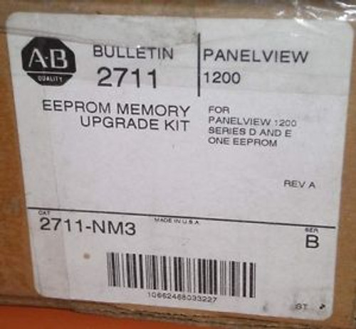 ALLEN BRADLEY 2711-NM3 EEPROM MEMORY UPGRADE KIT, SERIES B, New