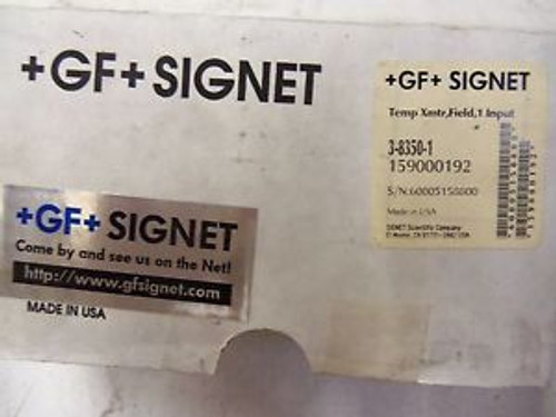 `+GF+ SIGNET 3-8350-1 TEMP. TRANSMITTER NEW IN BOX