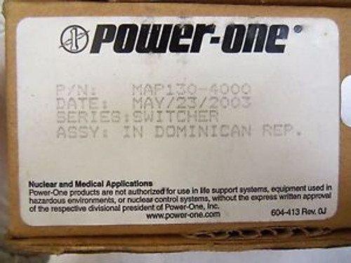 POWER-ONE MAP130-4000 NEW IN BOX