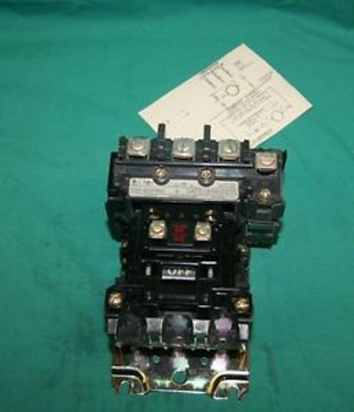 Allen Bradley, 500-BOD940, Contactor Size 1