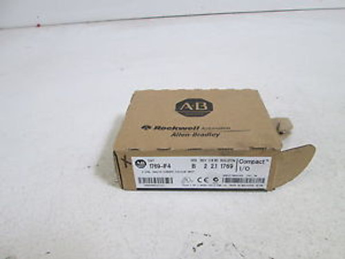 ALLEN BRADLEY ANALOG INPUT 1769-IF4 SER. B NEW IN BOX