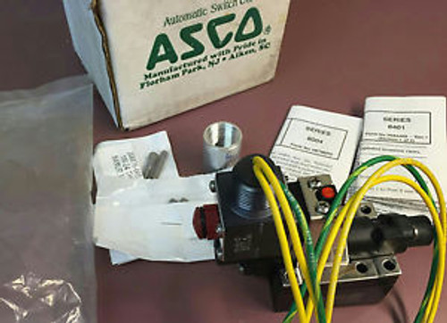 ASCO EF8401B202M 120V-AC 1/4 IN NPT SOLENOID VALVE