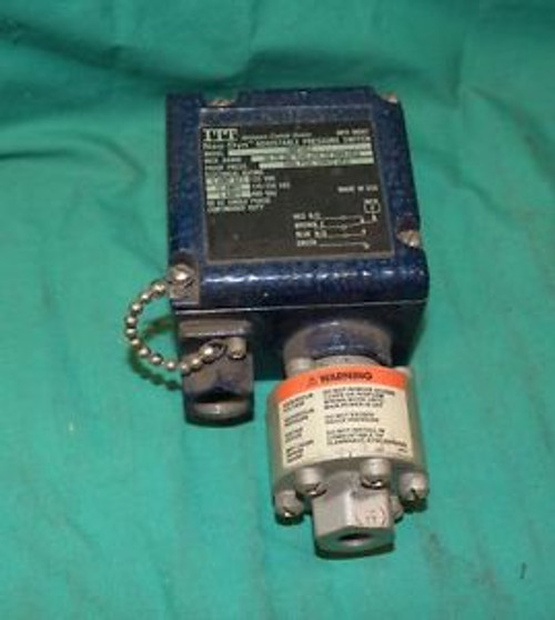 ITT, 100P14C3, Neo-Dyn Adjustable Pressure Switch NEW