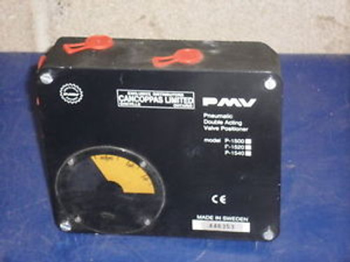 PMV PNEUMATIC DOUBLE ACTING VALVE POSITIONER P-1520