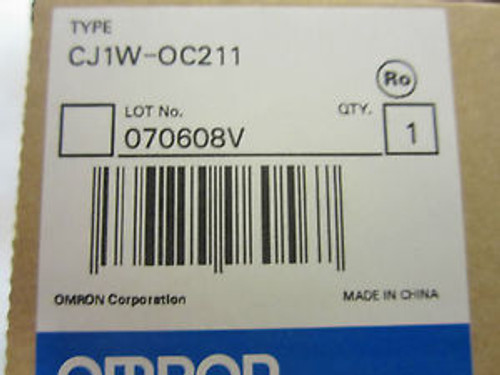 OMRON  CJ1W-OC211  MODULE