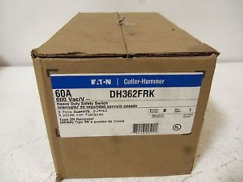 CUTLER HAMMER DH362FRK HEAVY DUTY SAFETY SWITCH NEW IN BOX