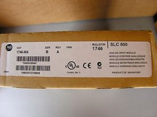 Allen-Bradley 1746-NI4 Series B I/O Module - New in Box