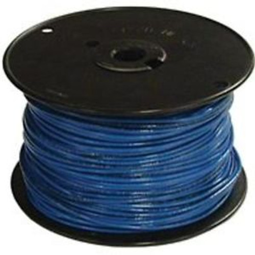 Southwire 12Blu-Solx500 Thhn Copper Single Building Wire 500, Blue