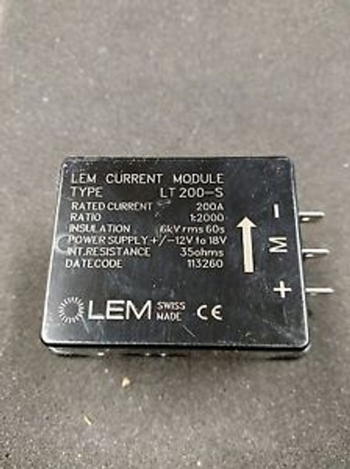 LT200-S LEM CURRENT MODULE NEW