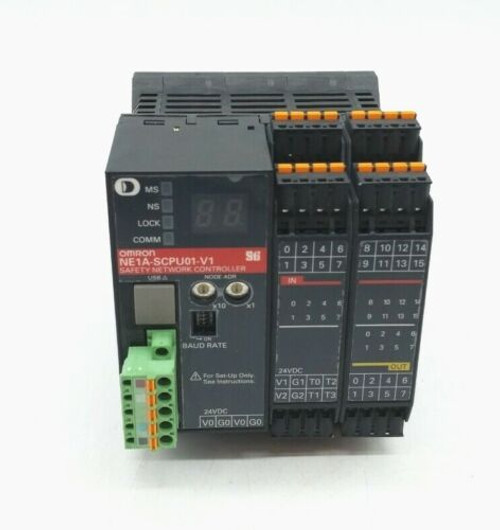 Ne1A-Scpu01 Omron Plc In Box Safety Network Controller