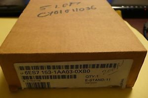 SIEMENS INTERFACE MODULE 6ES7-153-1AA03-0XB0 NEW