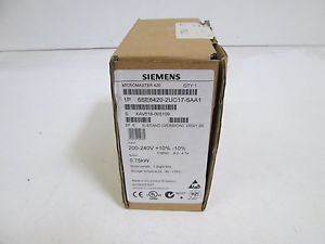 SIEMENS DRIVE 6SE6420-2UC17-5AA1 MOUNTED NEVER USED NEW IN BOX