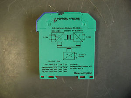 Pepperl + Fuchs ZG18 / 842003 D.C. Isolation Module