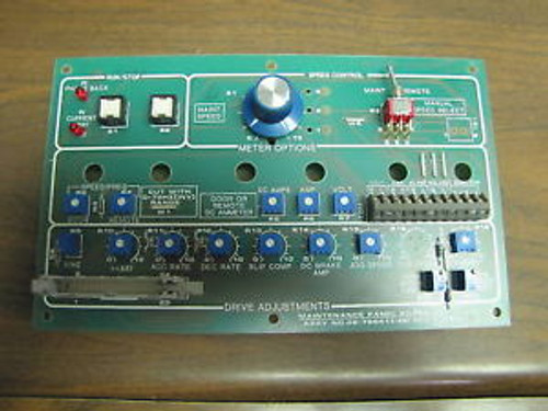 Emerson Maintenance Panel Board 02-766411-00 0276641100