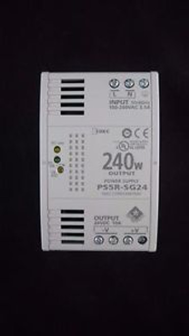 IDEC PS5R-SG24 Power Supply 240W Output Input 50/60 Hz 100-240 VAC 3.5A NEW