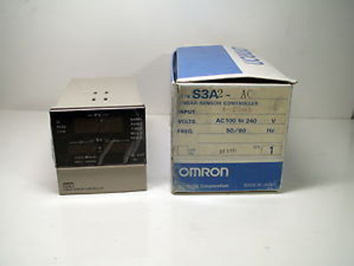 OMRON S3A2-AC 100-240 V LINER SENSOR CONTROLLER  NOB S3A2AC