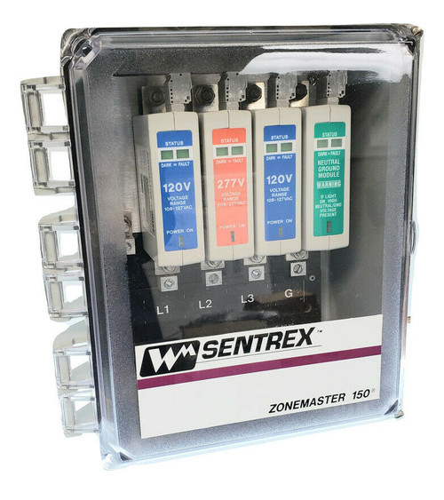 Sentrex Zonemaster 150 AC Panel Transient Voltage Surge Suppressors