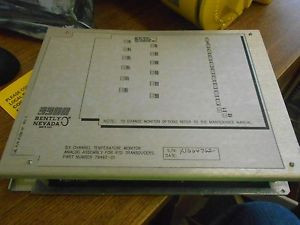 NEW BENTLY NEVADA SIX CHANNEL TEMPERATURE MINITOR 81228-01 79492-01 YJ664762