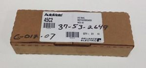 RELIANCE ELECTRIC AUTOMATE I/O RAIL MOTHER BOARD REV.01 45C2 New