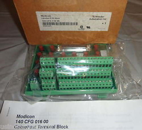 NEW Modicon 140CFG01600 Cablefast Terminal Block 140CFG01600 Schneider