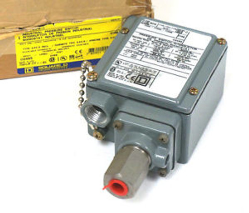 NEW SQUARE D 9012-GCW-1 PRESSURE SWITCH SER. C, 20-1000PSIG