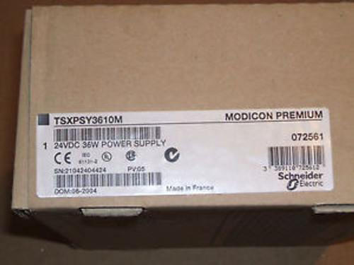 TSXPSY3610M  24VDC 36W Power Supply   Telemacanique Modicon Premium =NEW=