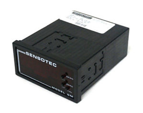 NEW SENSOTEC 060-3147-02 SIGNAL CONDITIONER DISPLAY MODEL: GM, 0-5VDC, 060314702