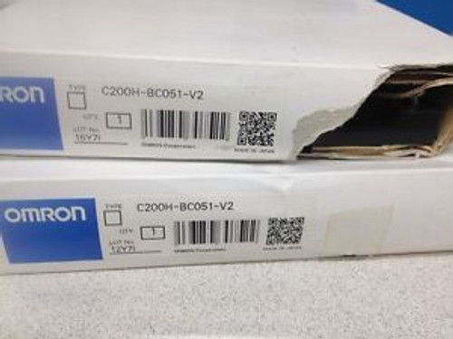 C200HBC051V2 x2 Omron Base Unit PLC