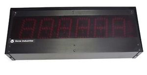 NEW VORNE INDUSTRIES 77/256M-12S-00-6 6 3.3 DIGITAL COUNTER