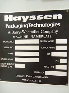 HAYSSEN UD138-U17017 NEW OUT OF BOX