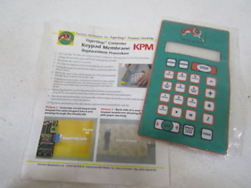 TIGERSTOP KEYPAD MEMBRANE NEW OUT OF BOX