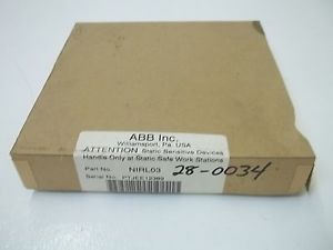 ABB NIRL03 TERMINATION UNIT NEW IN A BOX