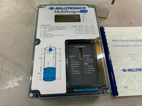 Milltronics Multiranger Plus 82211001 Programmable Level System 115 V.