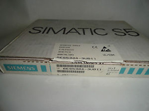 SIEMENS SIMATIC 6ES5304-3UB11 INTERFACE MODULE 6ES5 304-3UB11