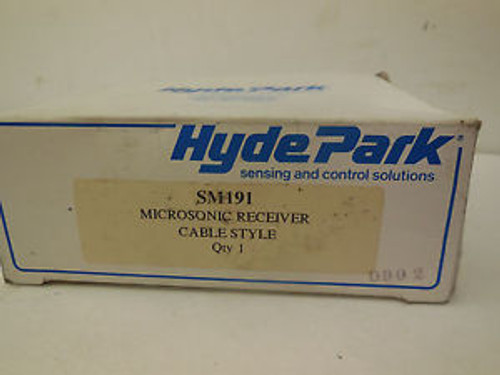 NEW HYDE PARK SM191 MICROSONIC RECEIVER