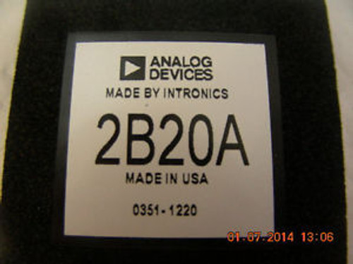 NEW Analog Devices Intronics 2B20A USA Voltage to Current Converter IC USA