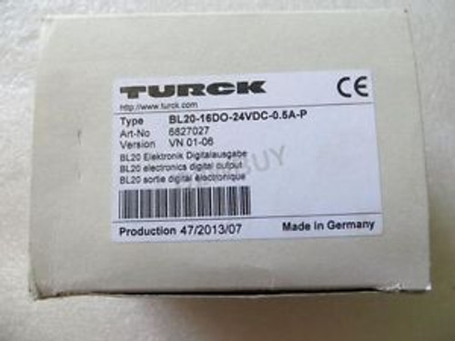 1PC TURCK BL20-16DO-24VDC-0.5A-P 6827027 xhg49